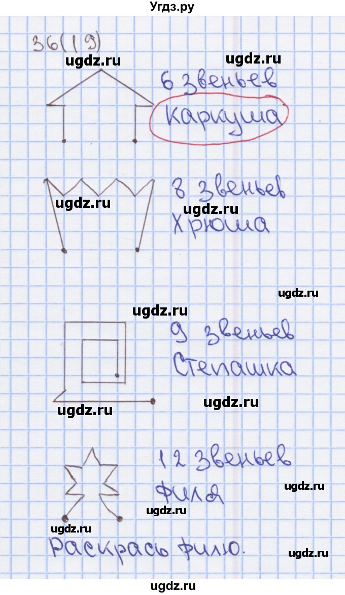 ГДЗ (Решебник) по математике 2 класс (Рабочая тетрадь) Бененсон Е.П. / тетрадь №2. страница / 19