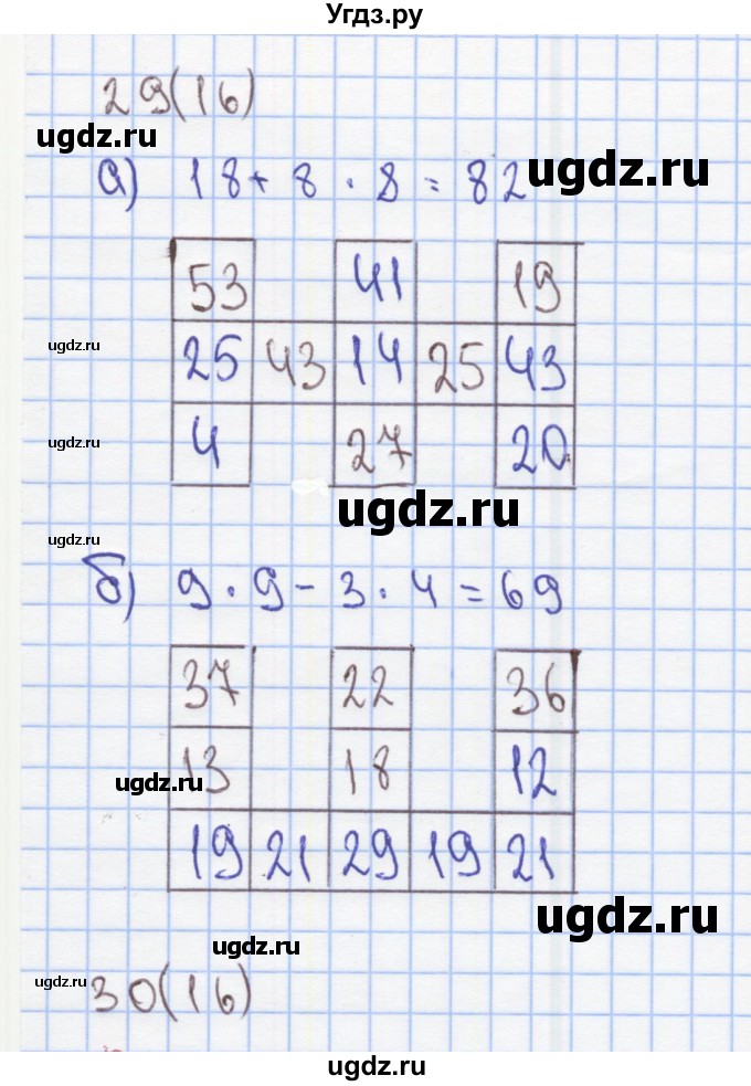 ГДЗ (Решебник) по математике 2 класс (Рабочая тетрадь) Бененсон Е.П. / тетрадь №4. страница / 16