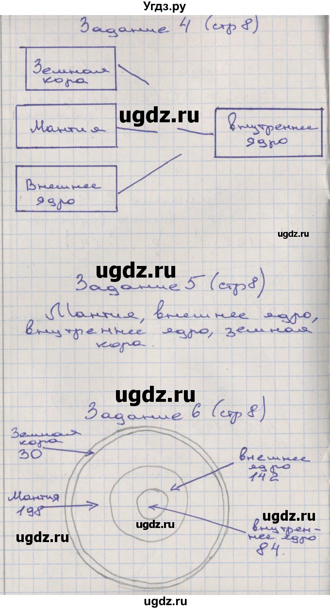 ГДЗ (Решебник) по математике 3 класс ( рабочая тетрадь) Захарова О.А. / часть 3. страница номер / 8(продолжение 2)