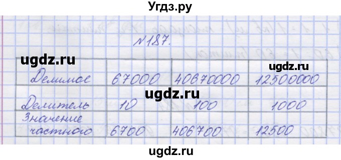 ГДЗ (Решебник) по математике 3 класс ( рабочая тетрадь) Захарова О.А. / часть 2. задание номер / 187