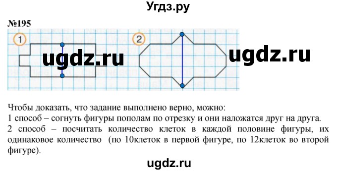 ГДЗ (Решебник 2023) по математике 3 класс Истомина Н.Б. / часть 1 / 195
