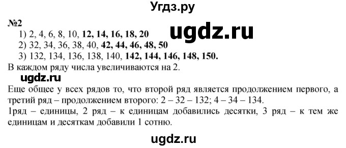 ГДЗ (Решебник 2023) по математике 3 класс Истомина Н.Б. / часть 1 / 2