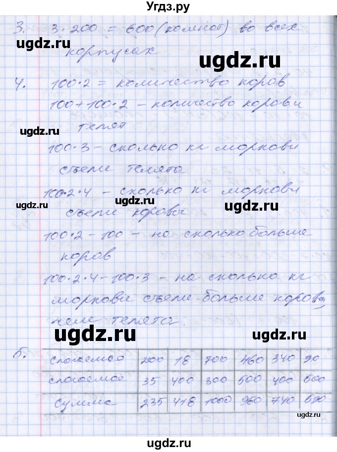 ГДЗ (Решебник к новому учебнику) по математике 3 класс Г.В. Дорофеев / часть 2. страница / 102(продолжение 2)