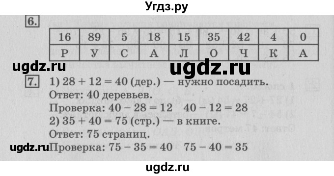 ГДЗ (Решебник №3 к старому учебнику) по математике 3 класс Г.В. Дорофеев / часть 1. страница / 33