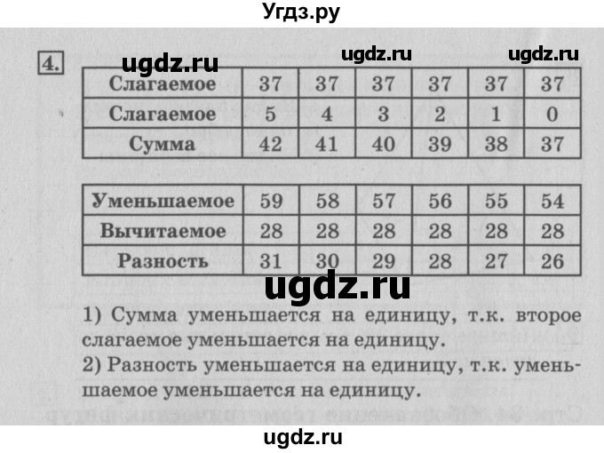 ГДЗ (Решебник №3 к старому учебнику) по математике 3 класс Г.В. Дорофеев / часть 1. страница / 35(продолжение 2)