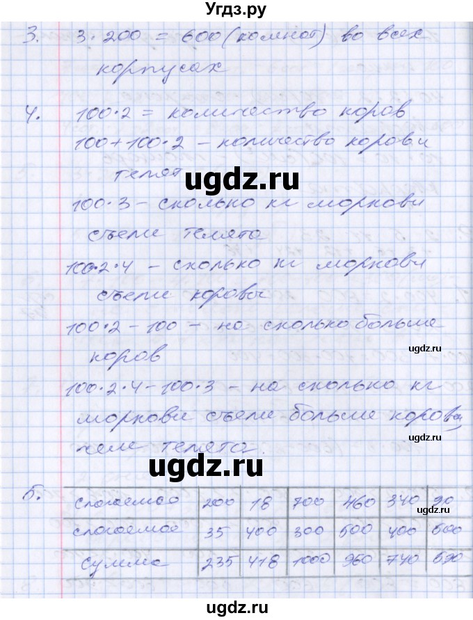 ГДЗ (Решебник №2 к старому учебнику) по математике 3 класс Г.В. Дорофеев / часть 2. страница / 97(продолжение 2)