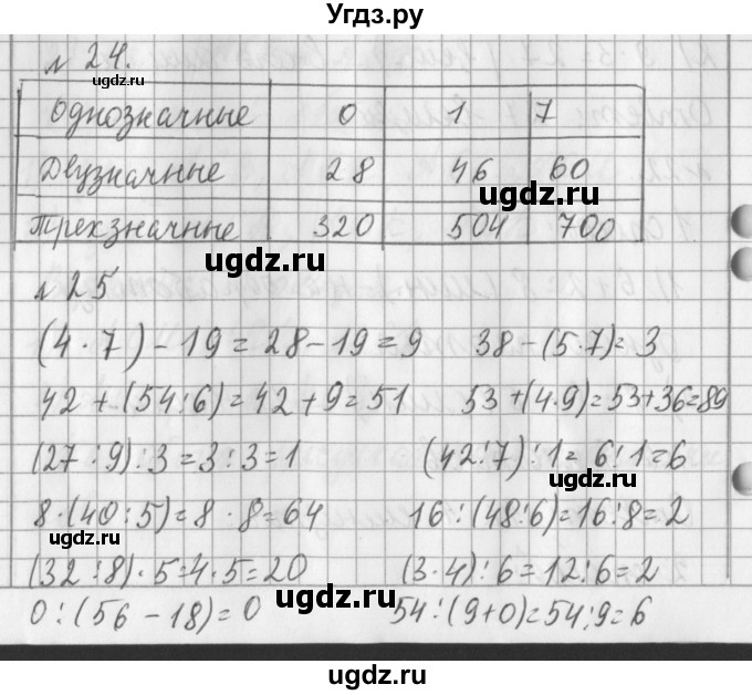 ГДЗ (Решебник №1) по математике 3 класс В.Н. Рудницкая / часть 1. страница / 60