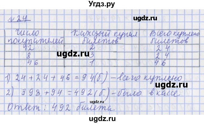 ГДЗ (Решебник №1) по математике 4 класс (рабочая тетрадь) Рудницкая В.Н. / часть 1. упражнение / 24