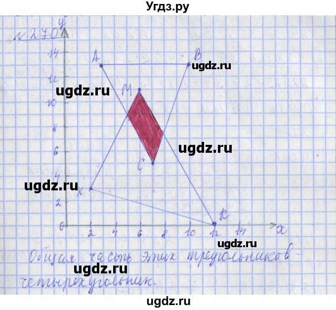 ГДЗ (Решебник №1) по математике 4 класс (рабочая тетрадь) Рудницкая В.Н. / часть 1. упражнение / 270