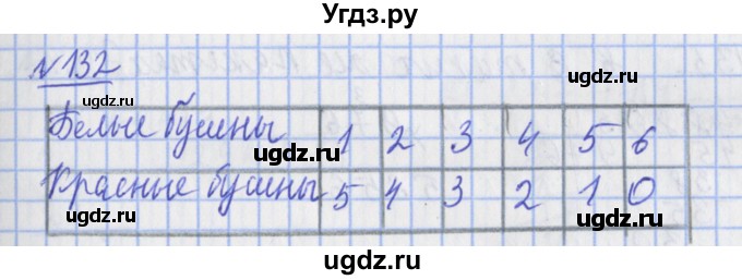 ГДЗ (Решебник №1) по математике 4 класс (рабочая тетрадь) Рудницкая В.Н. / часть 2. упражнение / 132