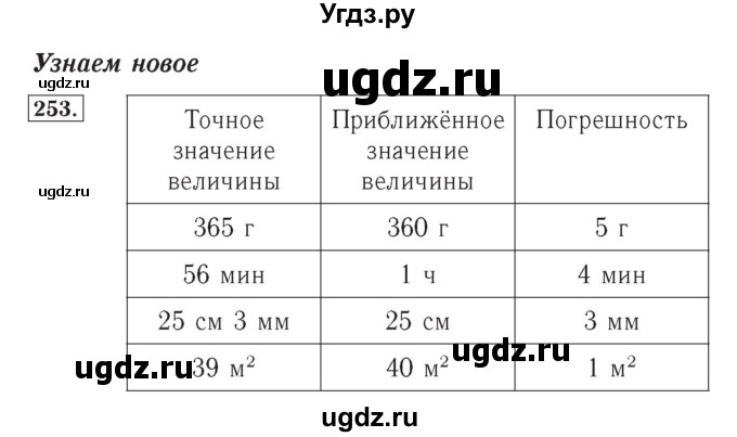 ГДЗ (Решебник №2) по математике 4 класс (рабочая тетрадь) Рудницкая В.Н. / часть 2. упражнение / 253