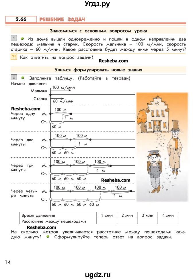 ГДЗ (Учебник 2016) по математике 4 класс Т.Е. Демидова / часть 3. страница / 14