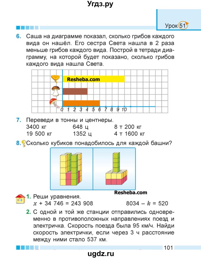 ГДЗ (Учебник 2018) по математике 4 класс Г.Л. Муравьева / часть 1. страница / 101