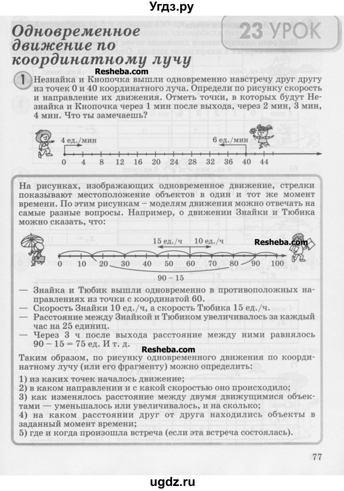 ГДЗ (Учебник) по математике 4 класс Петерсон Л.Г. / часть 2. страница / 77