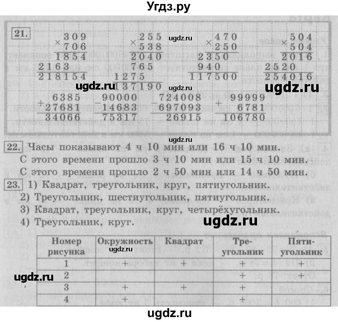 ГДЗ (Решебник №2) по математике 4 класс В.Н. Рудницкая / часть 2. страница / 62