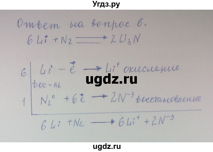 ГДЗ (Решебник) по химии 8 класс Л.С. Гузей / Страница 244 / 6