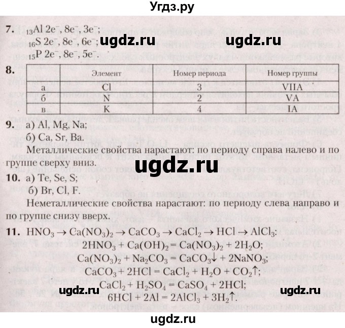 ГДЗ (Решебник  №2) по химии 8 класс Шиманович И.Е. / вопросы и задания. параграф номер / 34(продолжение 2)