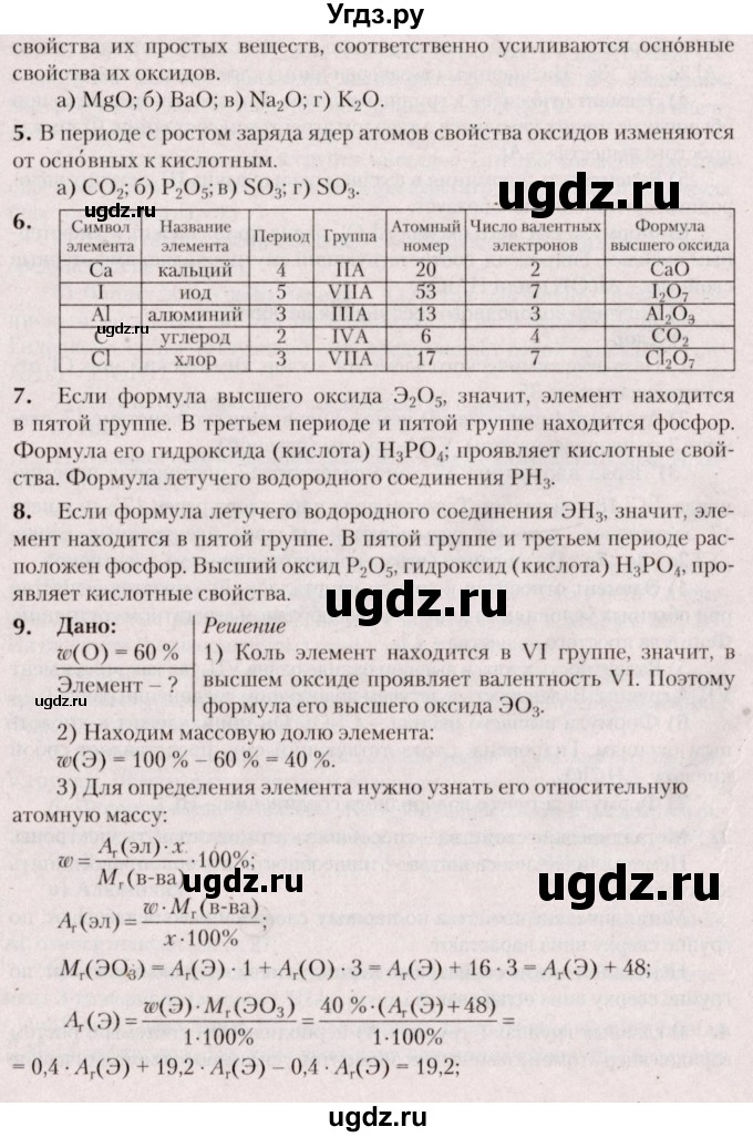 ГДЗ (Решебник  №2) по химии 8 класс Шиманович И.Е. / вопросы и задания. параграф номер / 35(продолжение 4)