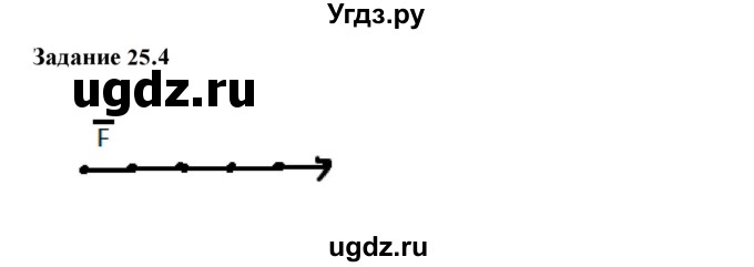 ГДЗ (Решебник к тетради 2023) по физике 7 класс (рабочая тетрадь) Ханнанова Т.А. / §25 / 25.4