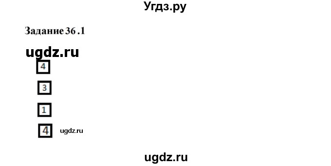 ГДЗ (Решебник к тетради 2023) по физике 7 класс (рабочая тетрадь) Ханнанова Т.А. / §36 / 36.1