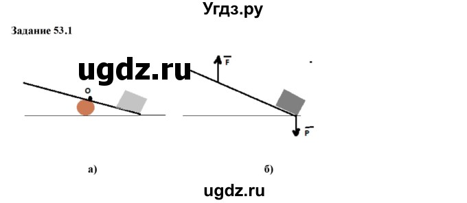 ГДЗ (Решебник к тетради 2023) по физике 7 класс (рабочая тетрадь) Ханнанова Т.А. / §53 / 53.1