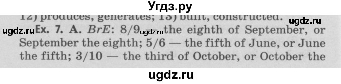 ГДЗ (Решебник №2) по английскому языку 11 класс (Радужный английский) Афанасьева О.В. / Unit 3 / step 7 / 7