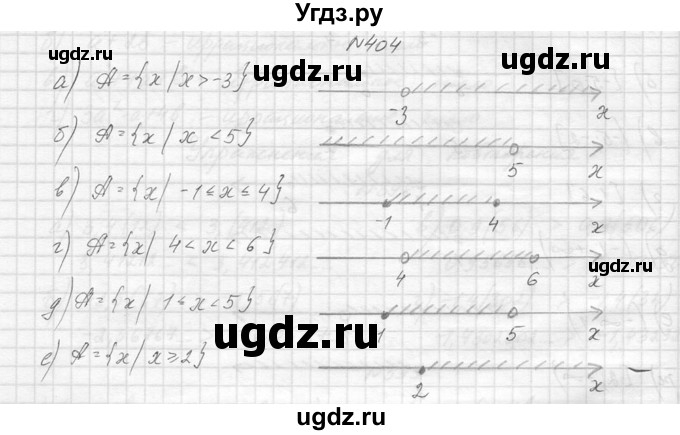 ГДЗ (Решебник к учебнику 2014) по алгебре 8 класс Ю.Н. Макарычев / упражнение / 404