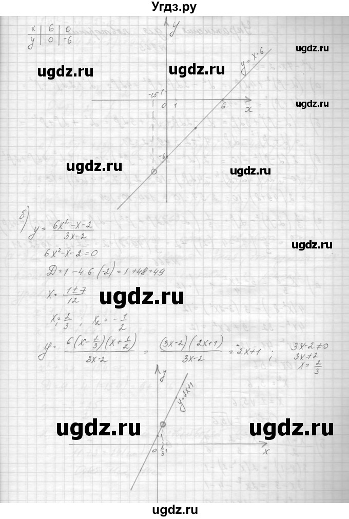 ГДЗ (Решебник к учебнику 2014) по алгебре 8 класс Ю.Н. Макарычев / упражнение / 764(продолжение 2)