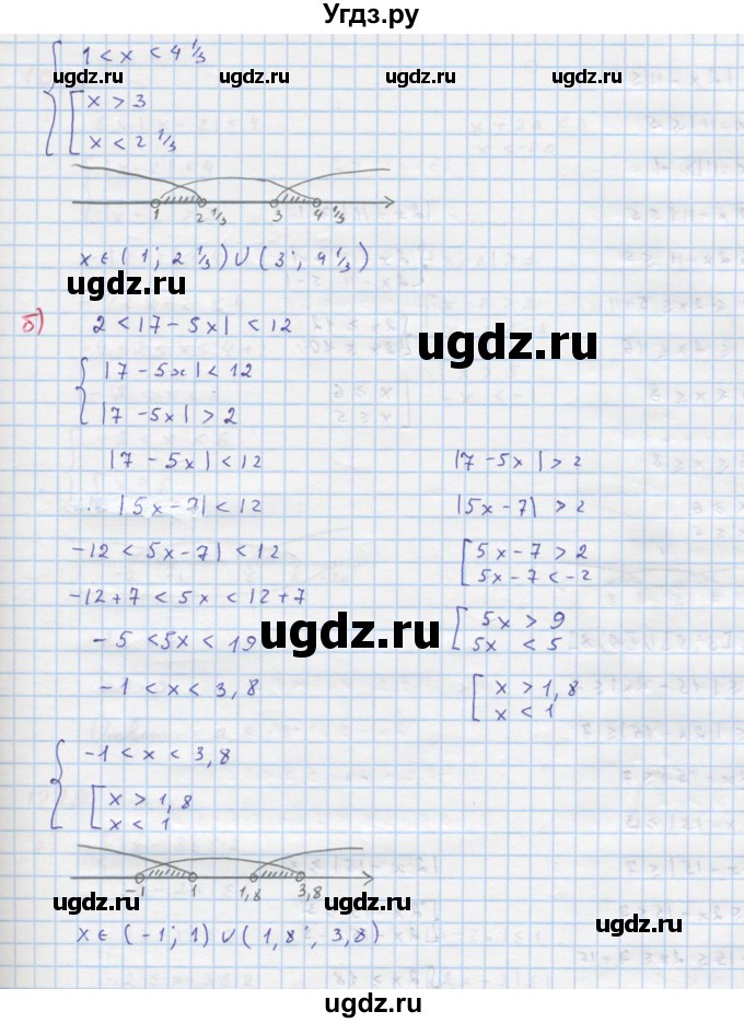 ГДЗ (Решебник к учебнику 2018) по алгебре 8 класс Ю.Н. Макарычев / упражнение / 1077(продолжение 2)