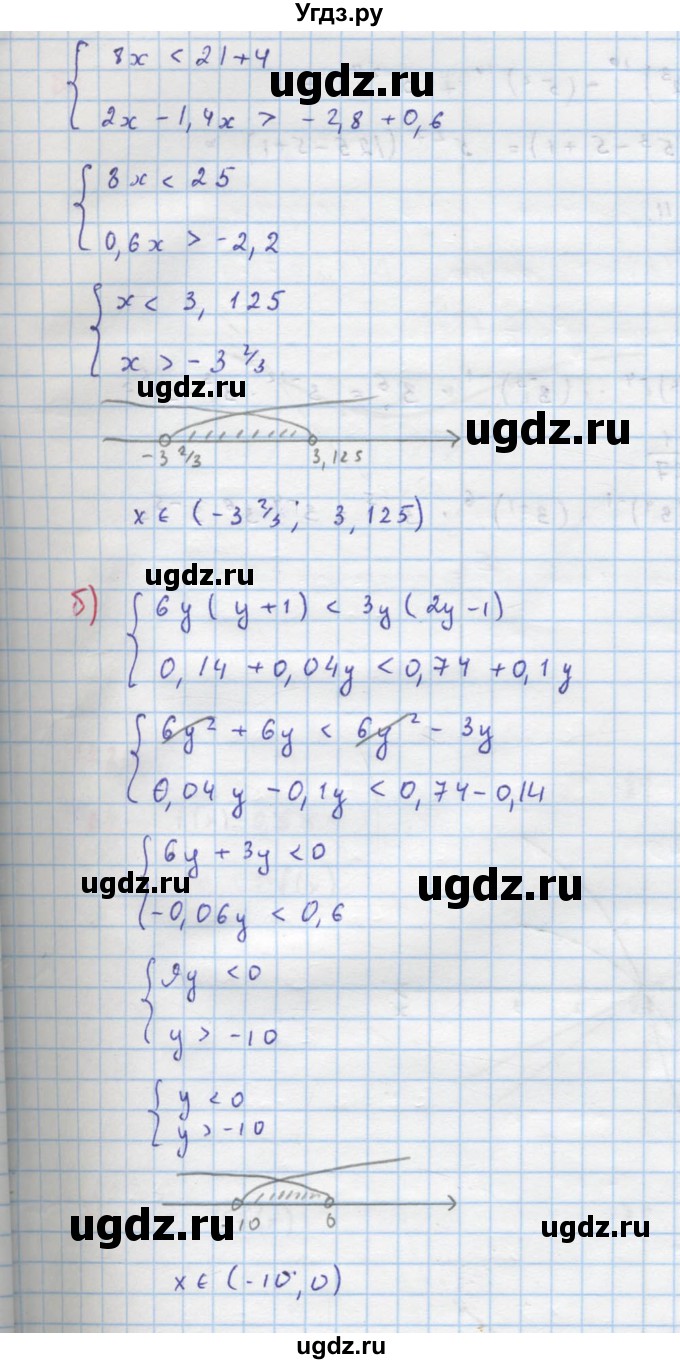 ГДЗ (Решебник к учебнику 2018) по алгебре 8 класс Ю.Н. Макарычев / упражнение / 1226(продолжение 2)