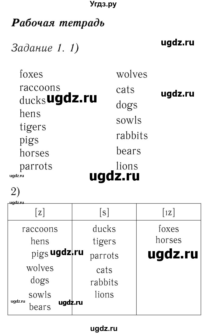 ГДЗ (Решебник №2) по английскому языку 2 класс (рабочая тетрадь) Кузовлев В. П. / страница / 30