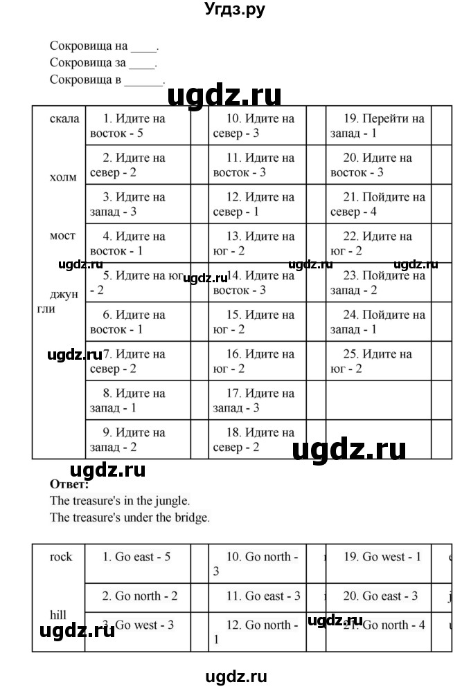 ГДЗ (Решебник) по английскому языку 4 класс (Millie рабочая тетрадь (aktivity book 1)) Азарова С.И. / страница номер / 56(продолжение 2)