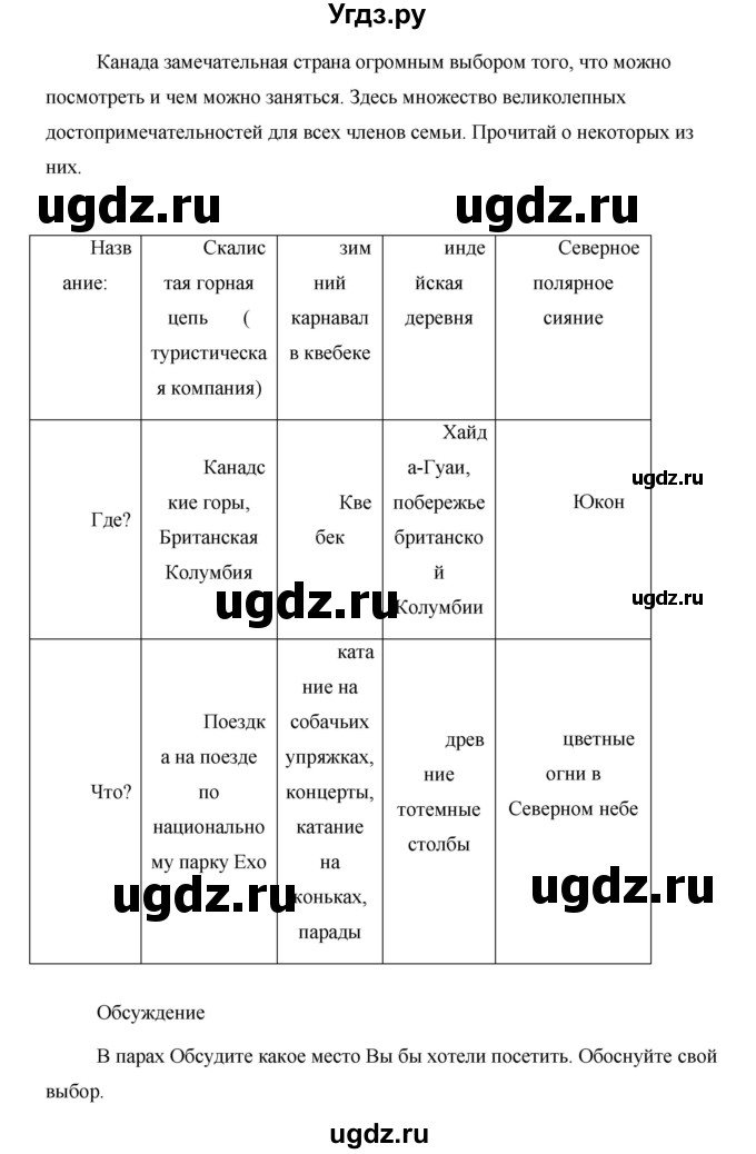 ГДЗ (Решебник 2015) по английскому языку 5 класс Комарова Ю. А. / страница / 129(продолжение 3)