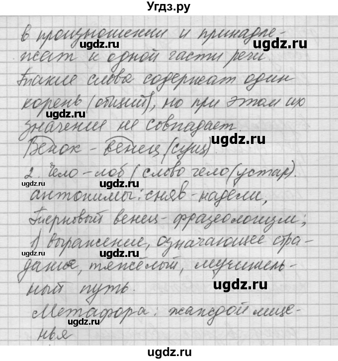 ГДЗ (Решебник) по русскому языку 8 класс Шмелев А.Д. / глава 1 номер / 107(продолжение 5)