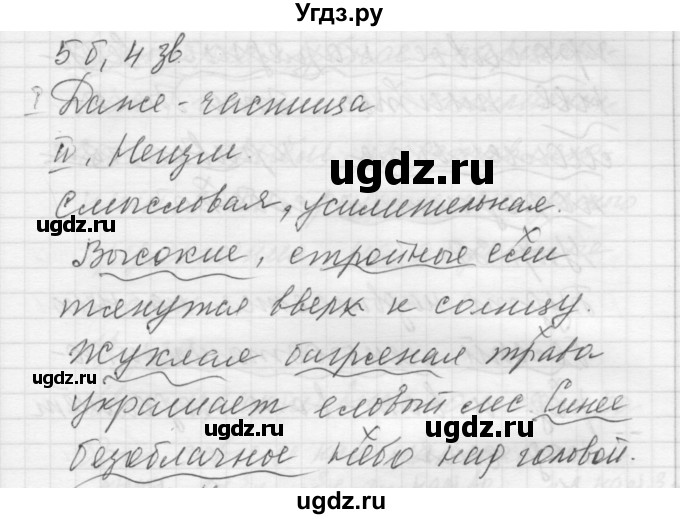 ГДЗ (Решебник) по русскому языку 8 класс Шмелев А.Д. / глава 3 номер / 36(продолжение 2)