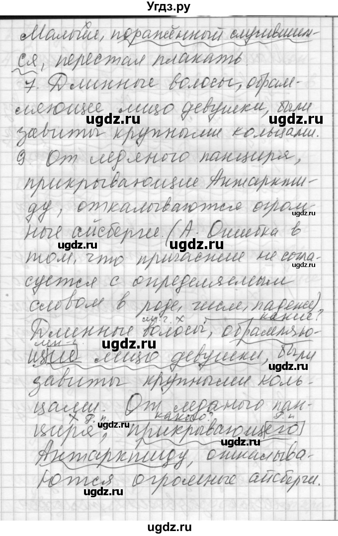 ГДЗ (Решебник) по русскому языку 8 класс Шмелев А.Д. / глава 4 номер / 104(продолжение 5)