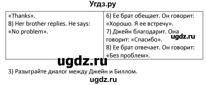 ГДЗ (решебник) по английскому языку 6 класс В.П. Кузовлев / unit 1 / lesson 5 / 1(продолжение 3)