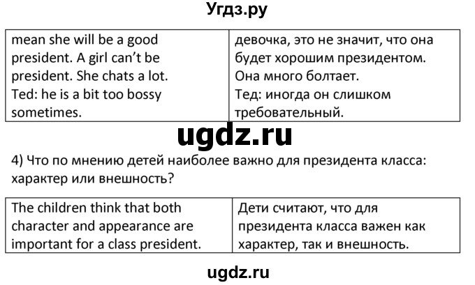 ГДЗ (решебник) по английскому языку 6 класс В.П. Кузовлев / unit 2 / lesson 5 / 1(продолжение 3)