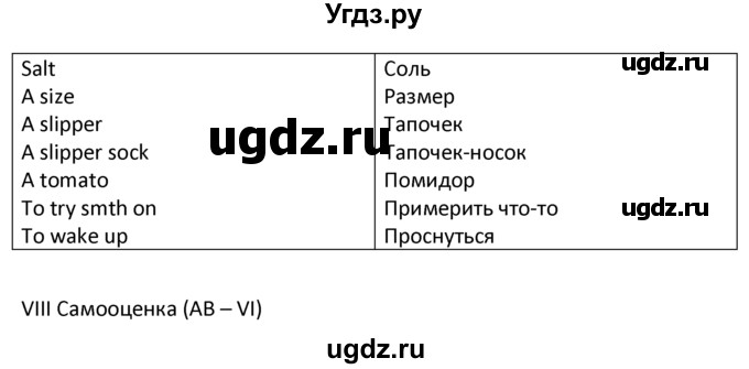 ГДЗ (решебник) по английскому языку 6 класс В.П. Кузовлев / unit 4 / lesson 8-9 / 2(продолжение 4)