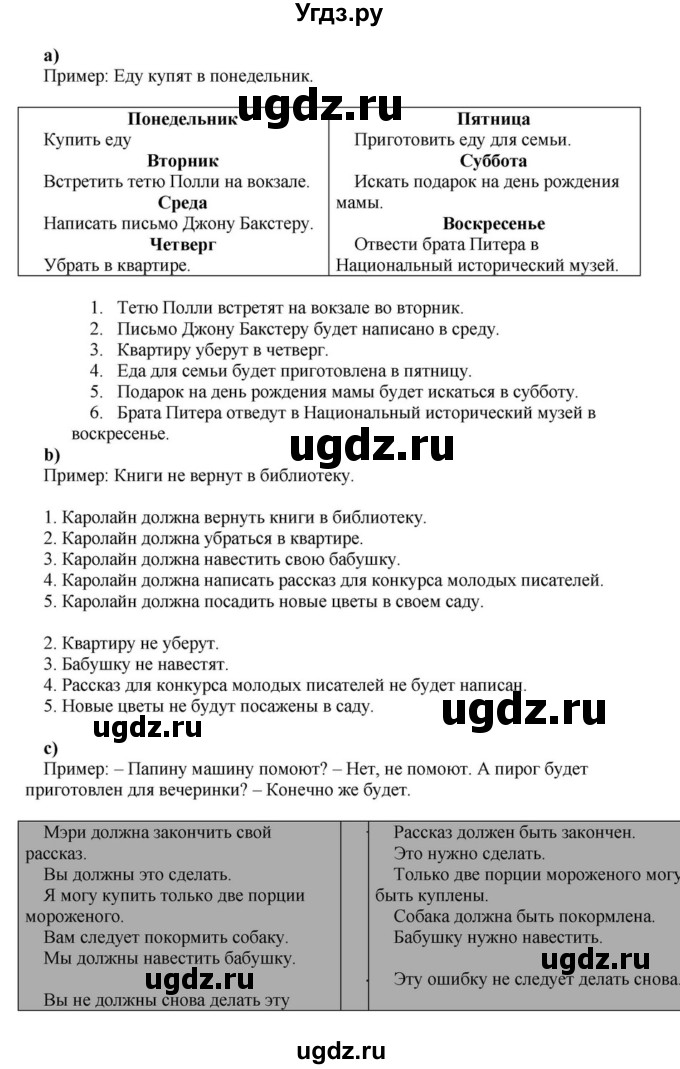 ГДЗ (Решебник) по английскому языку 6 класс О.В. Афанасьева / часть 1. страница / 34(продолжение 2)