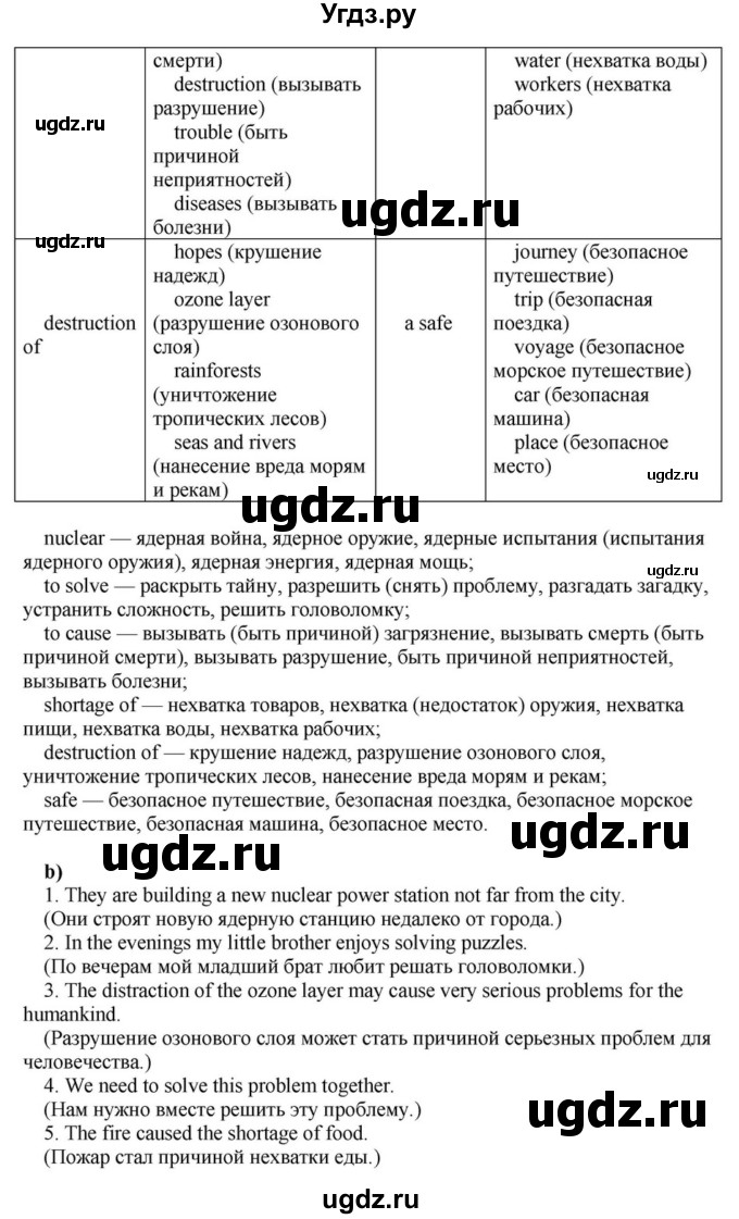 ГДЗ (Решебник) по английскому языку 6 класс О.В. Афанасьева / часть 1. страница / 51(продолжение 2)