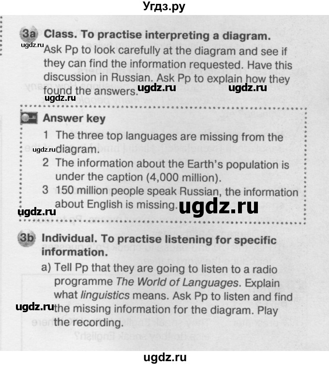 ГДЗ (Решебник №2) по английскому языку 6 класс Деревянко Н.Н. / Раздел 4 / урок 2 / 3