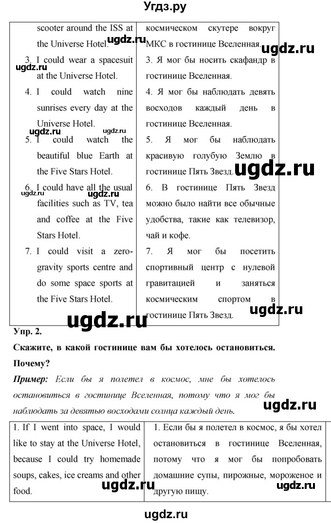 ГДЗ (Решебник) по английскому языку 7 класс (New Millennium student's book, workbook) Н.Н. Деревянко / страница-№ / 121(продолжение 2)