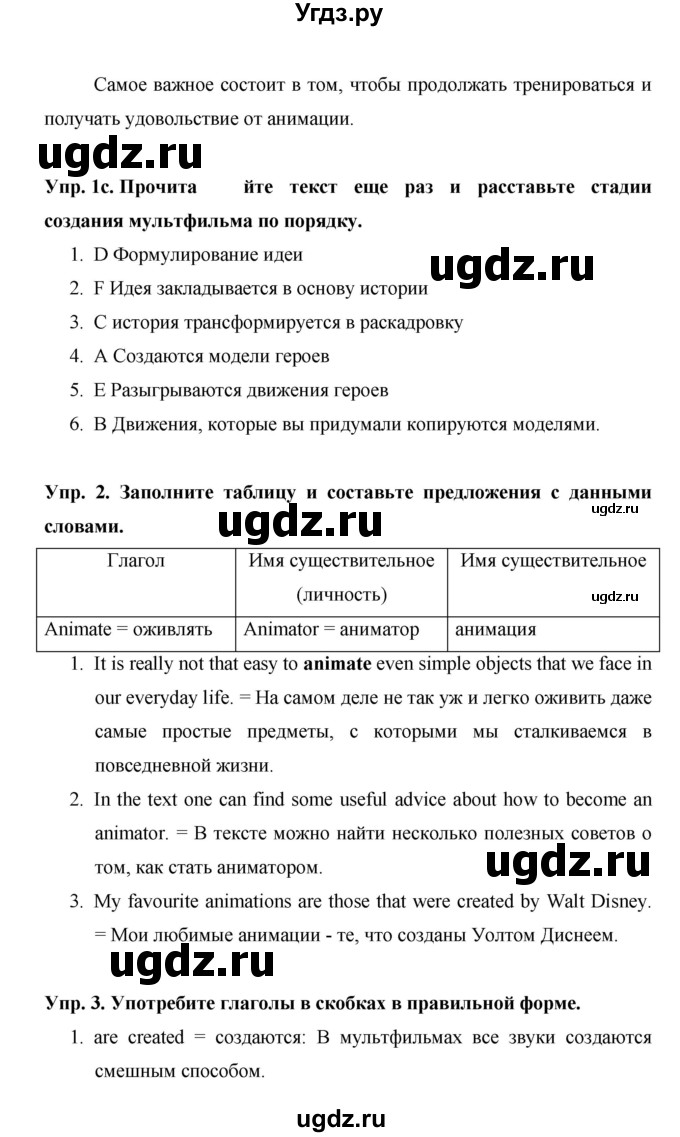 ГДЗ (Решебник) по английскому языку 7 класс (New Millennium student's book, workbook) Н.Н. Деревянко / страница-№ / 66(продолжение 2)