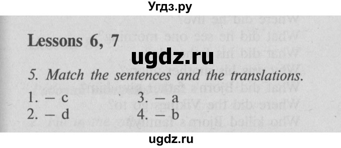 ГДЗ (Решебник №2) по английскому языку 7 класс (Счастливый английский) К.И. Кауфман / учебника / 181