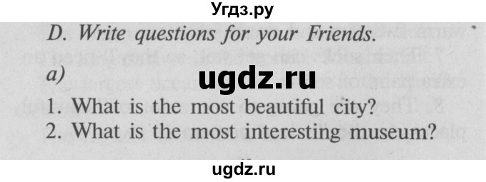 ГДЗ (Решебник №2) по английскому языку 7 класс (Счастливый английский) К.И. Кауфман / учебника / 34