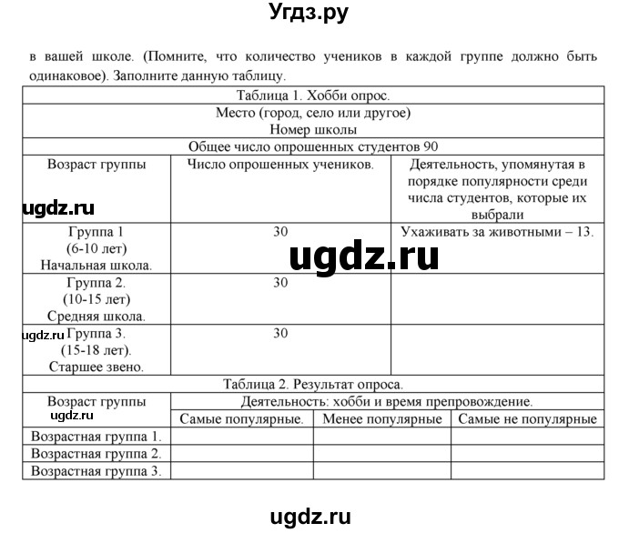 ГДЗ (Решебник к учебнику 2021) по английскому языку 7 класс О.В. Афанасьева / страница / 86(продолжение 2)