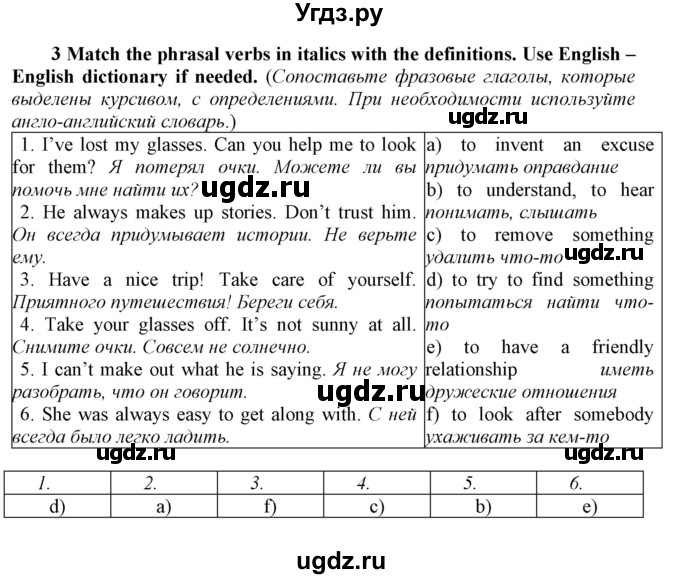 ГДЗ (Решебник №1 2016) по английскому языку 8 класс (рабочая тетрадь ) М.З. Биболетова / страница / 29