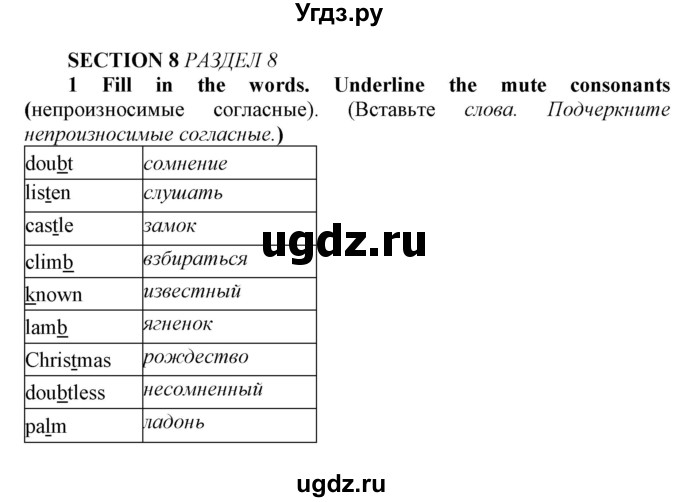 ГДЗ (Решебник №1 2016) по английскому языку 8 класс (рабочая тетрадь ) М.З. Биболетова / страница / 53