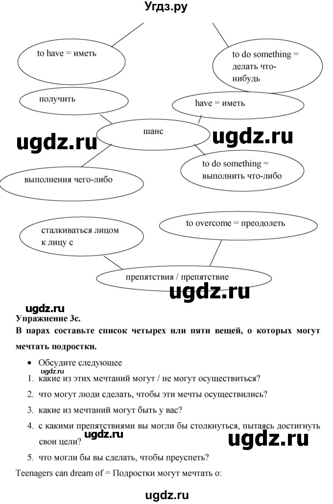 ГДЗ (Решебник) по английскому языку 8 класс (New Millennium) Гроза О.Л. / страница-№ / 141(продолжение 2)